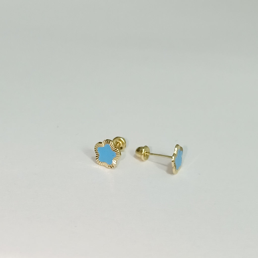 BROQUELES ORO 10K 1 (NUEVO)