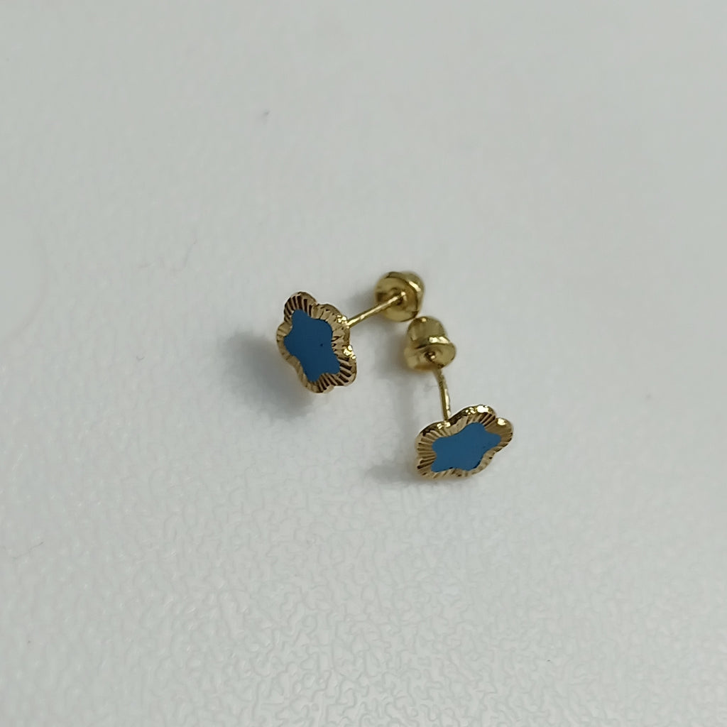 BROQUELES ORO 10K 1 (NUEVO)