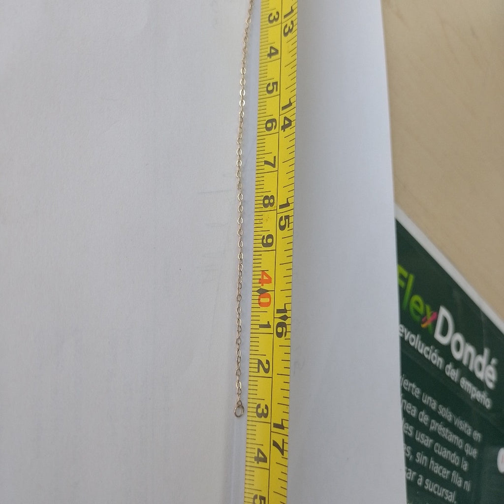 CADENA. ORO. 10 K 1.5 GRMS (SEMINUEVO)