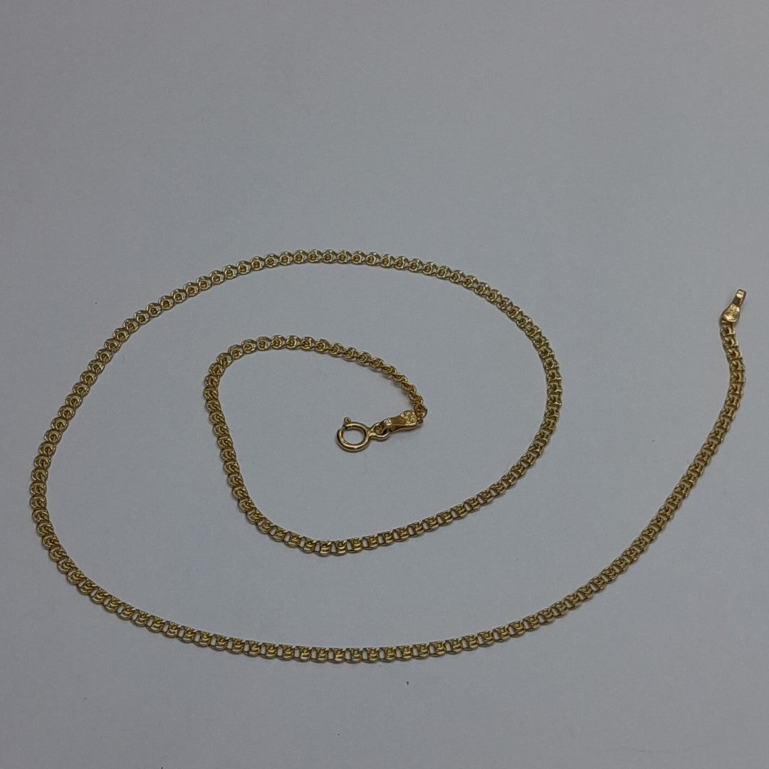 CADENA. ORO. 14 K 3.1 GRMS (SEMINUEVO)