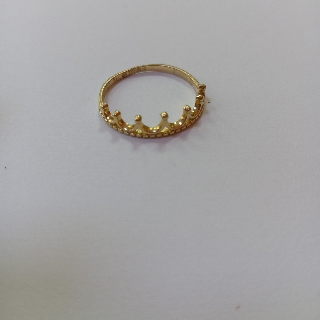 10950AND00080A5249 FRD29 ANILLO CADENA ORO 10K 1.5GRS (NUEVO)