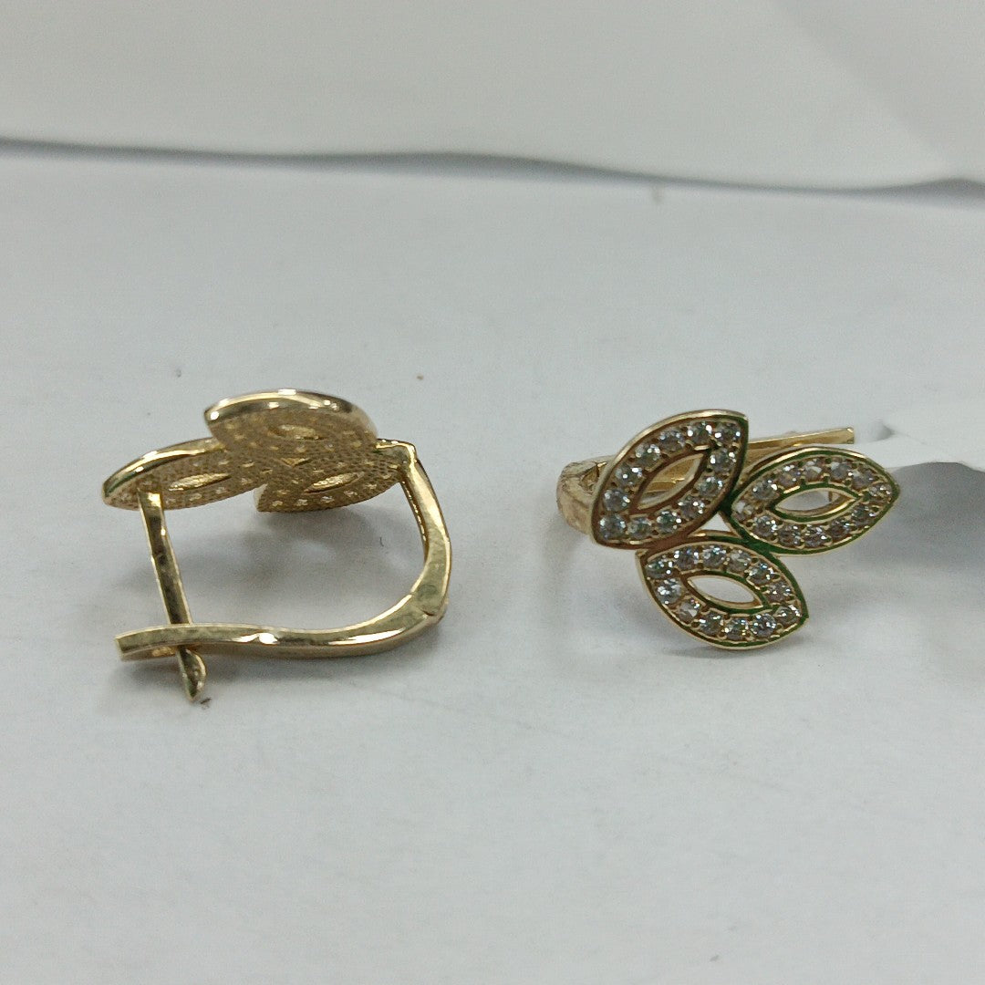 BROQUELES ORO 14K 2.5 (NUEVO)