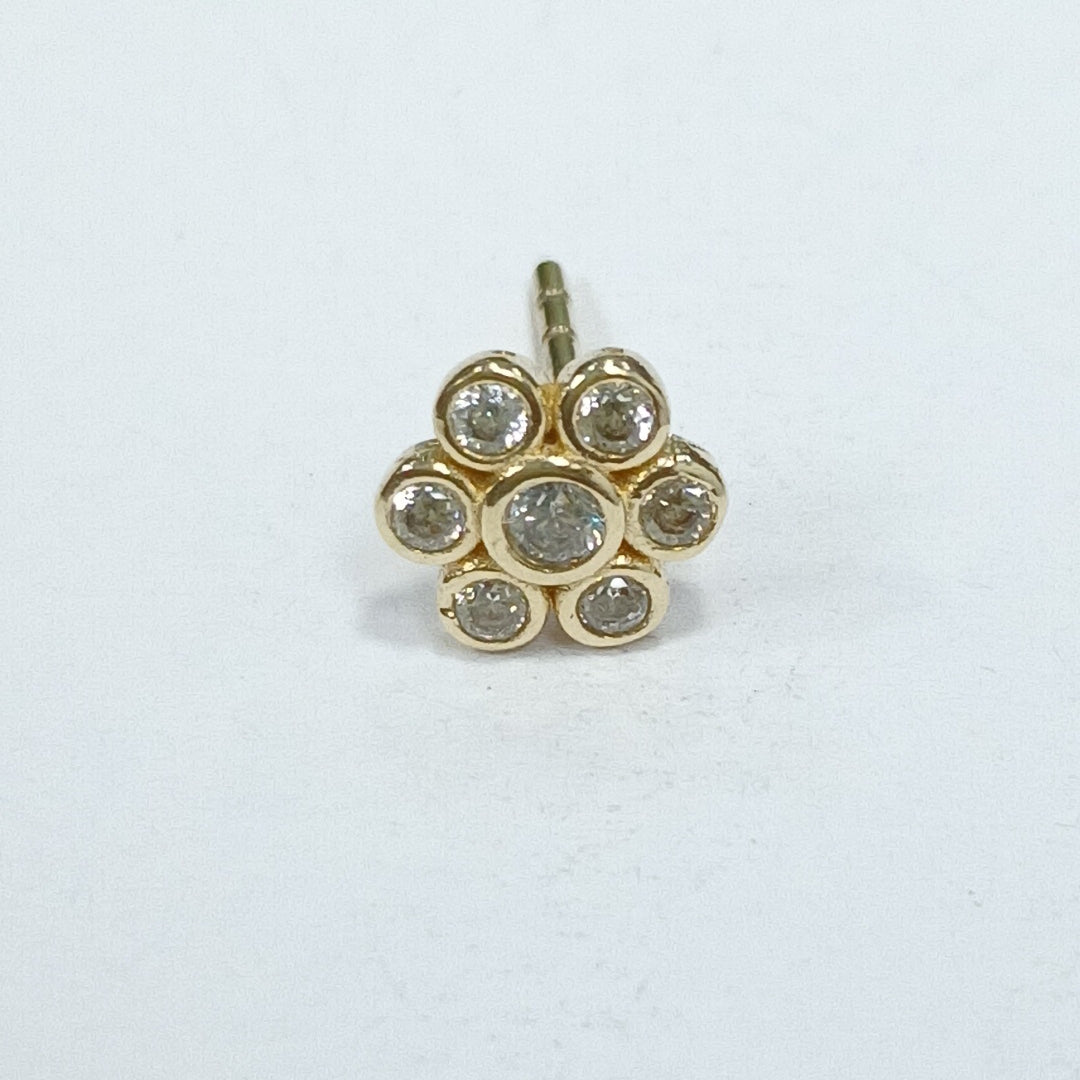 BROQUELES ORO 10K 1.2 (NUEVO)