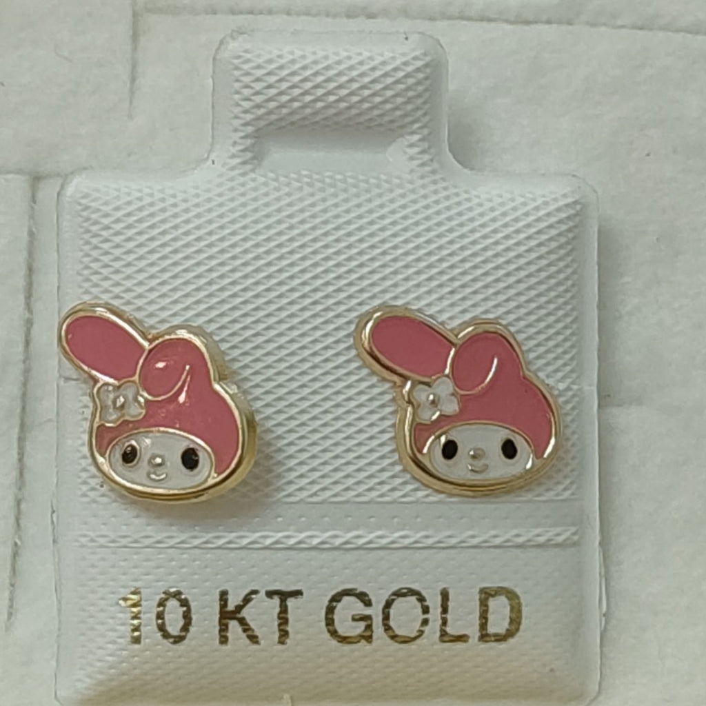 BROQUELES ORO 10K 1 (NUEVO)