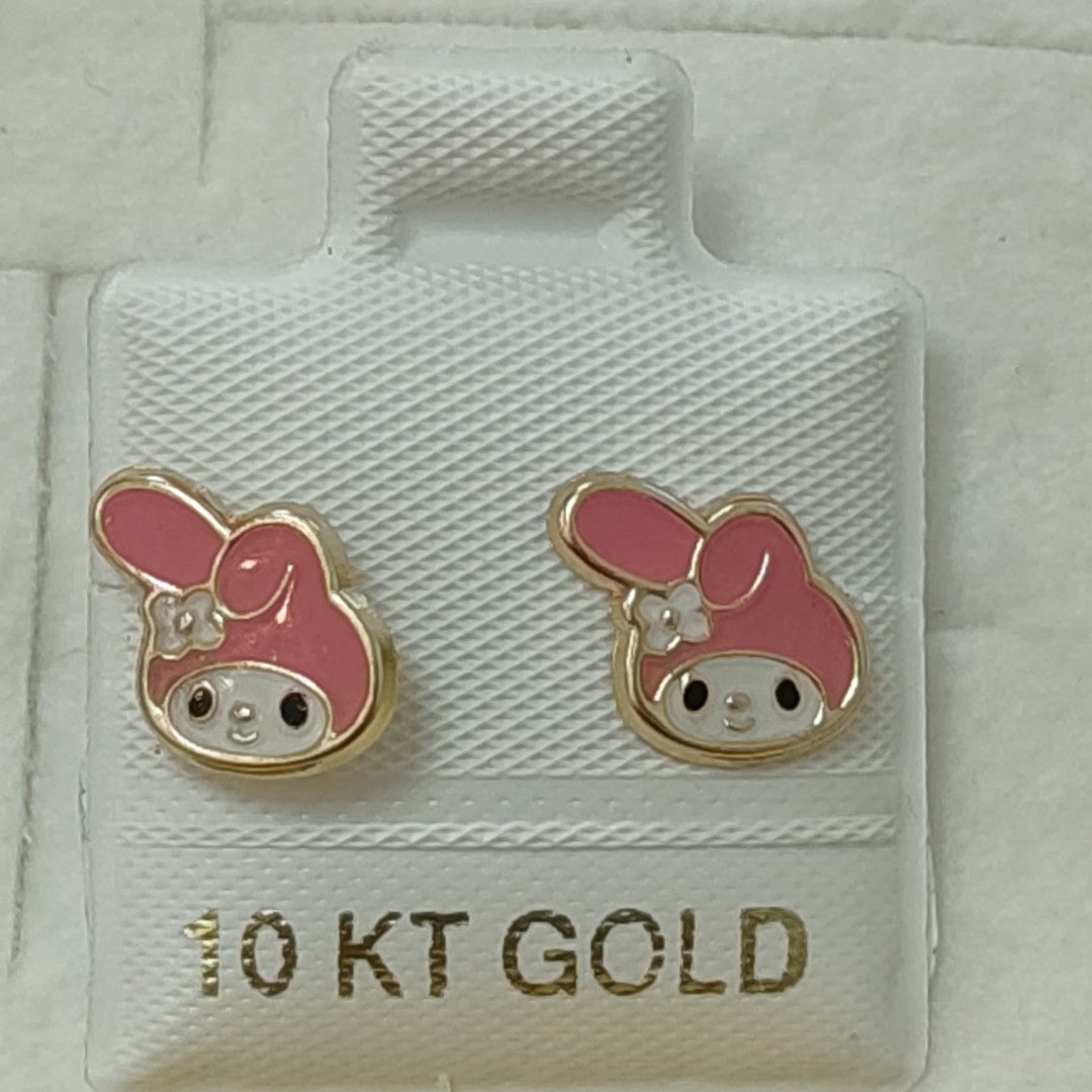 BROQUELES ORO 10K 1 (NUEVO)