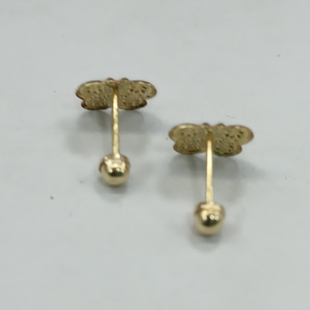 BROQUELES ORO 10K 1 (NUEVO)