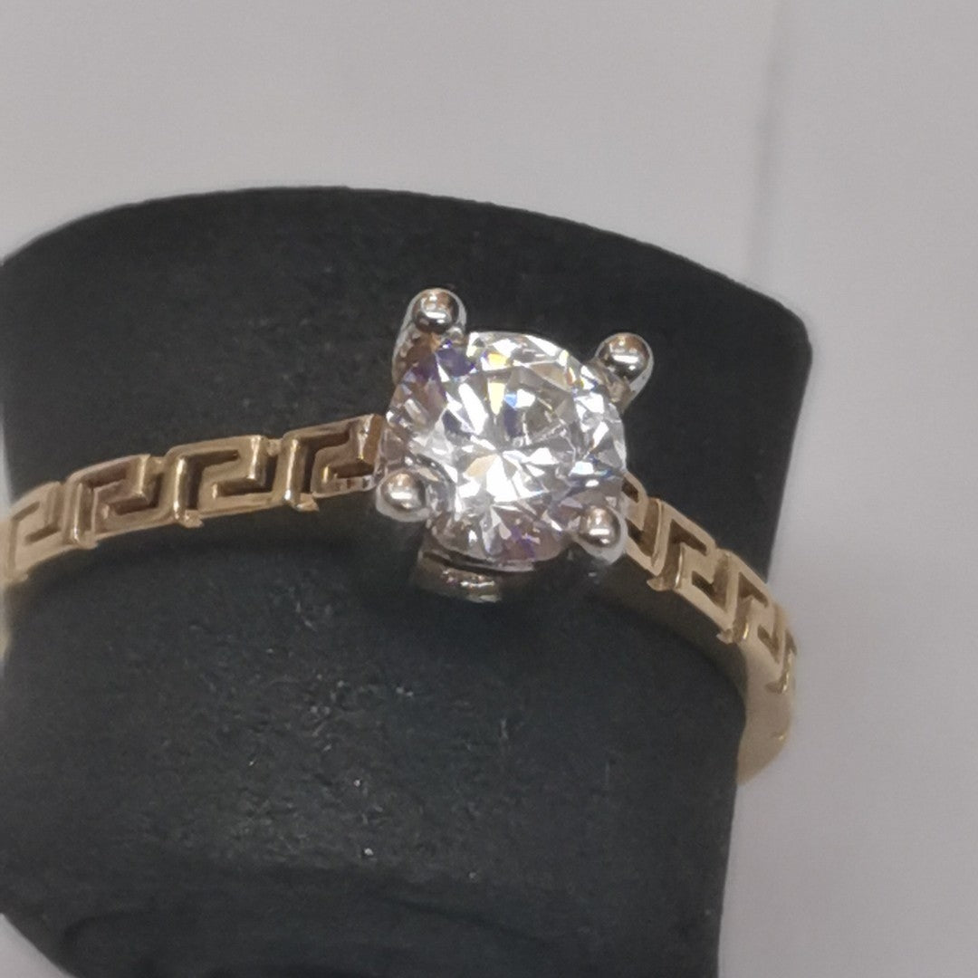 10399ANI25470A073 FRD27 SOLITARIOS ORO 10K 1.6GRS (NUEVO)