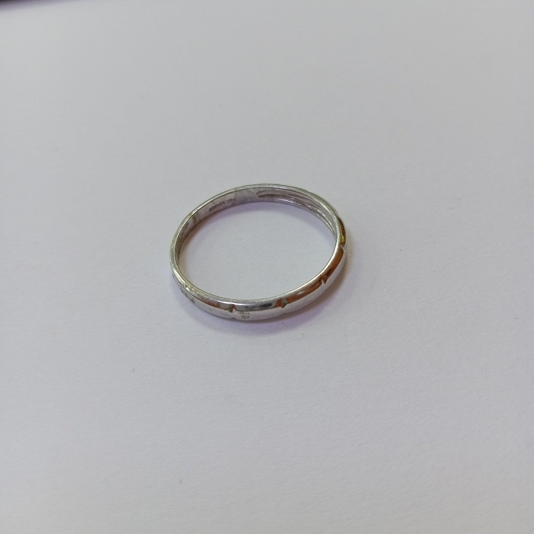 10349ANI24380B071 FRD27 ANILLOS DAMA ORO 14K 1.5GRS (NUEVO)