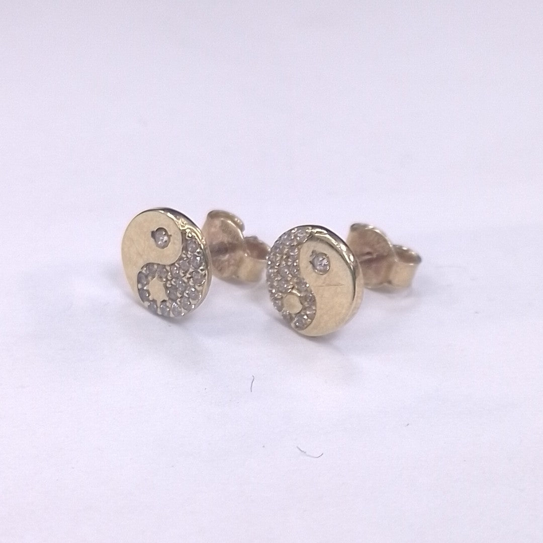 10090ARE88400A230 FRD11 ARETES ORO 10K 1.2GRS (NUEVO)