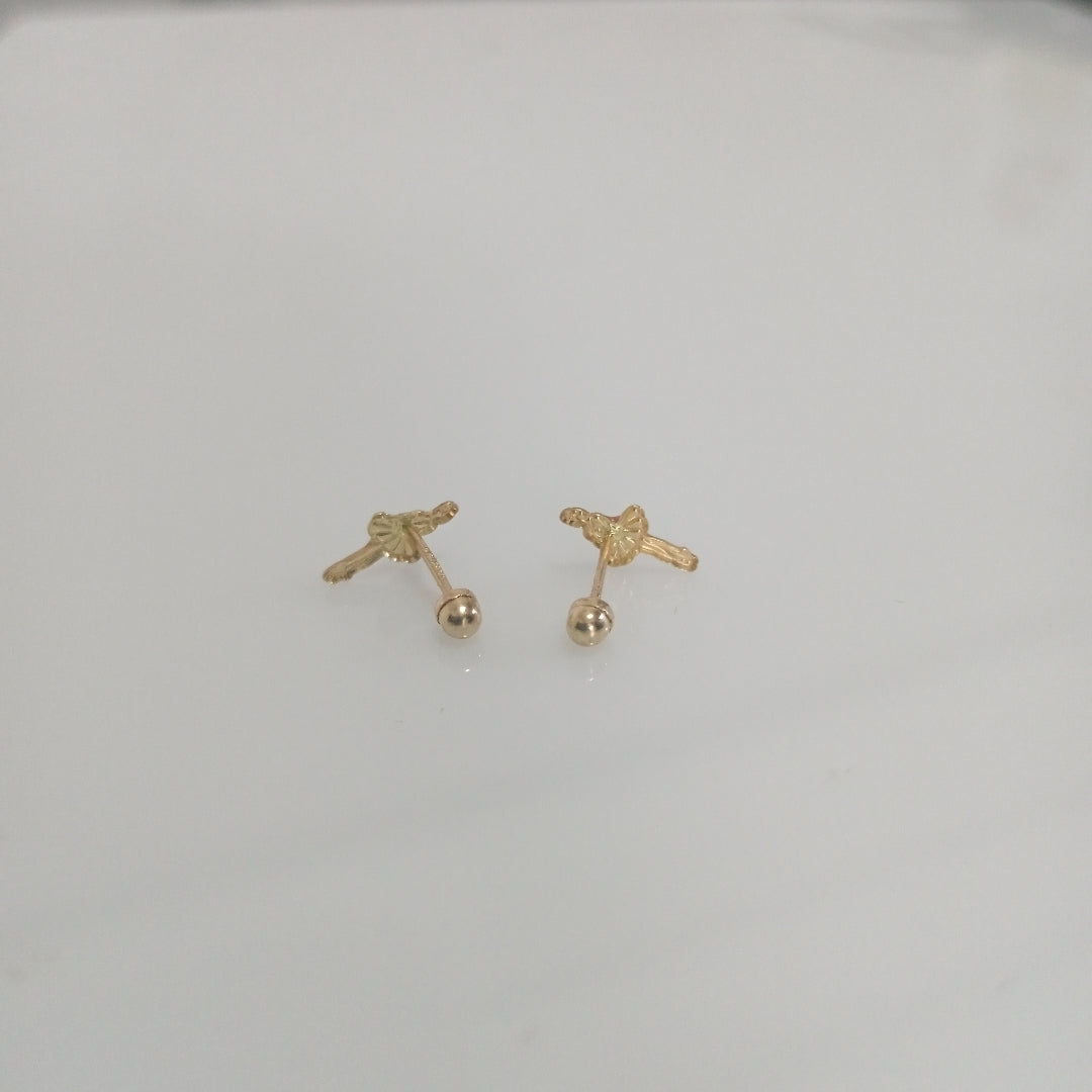 BROQUELES ORO 10K 1 (NUEVO)