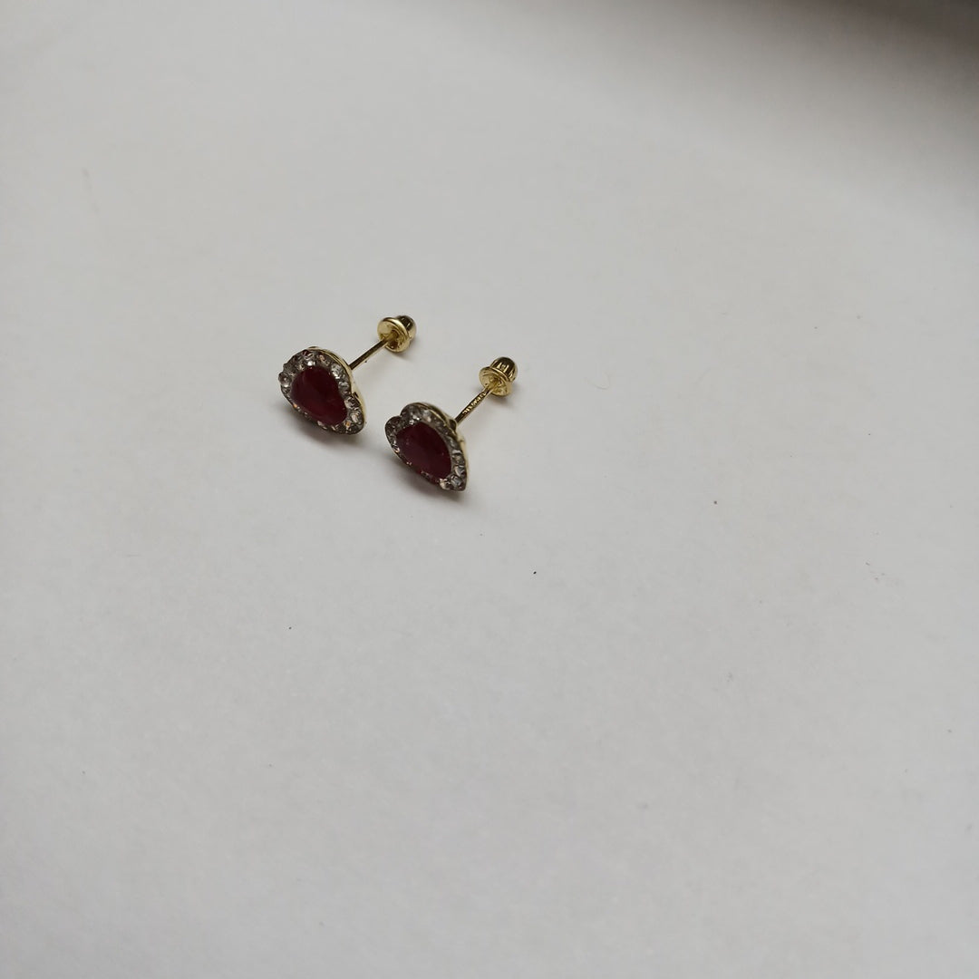 BROQUELES ORO 10K 1 (NUEVO)