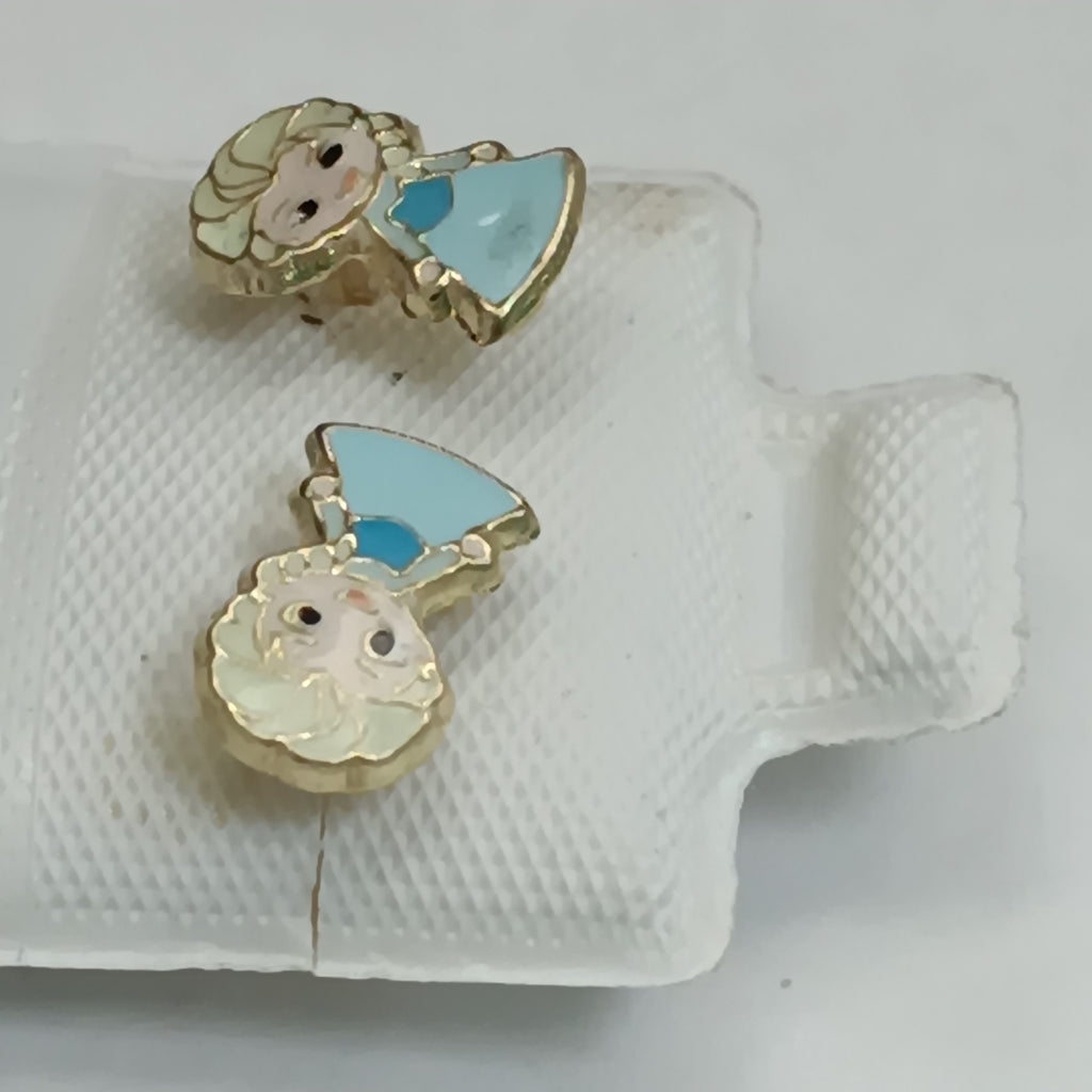 BROQUELES ORO 10K 1 (NUEVO)