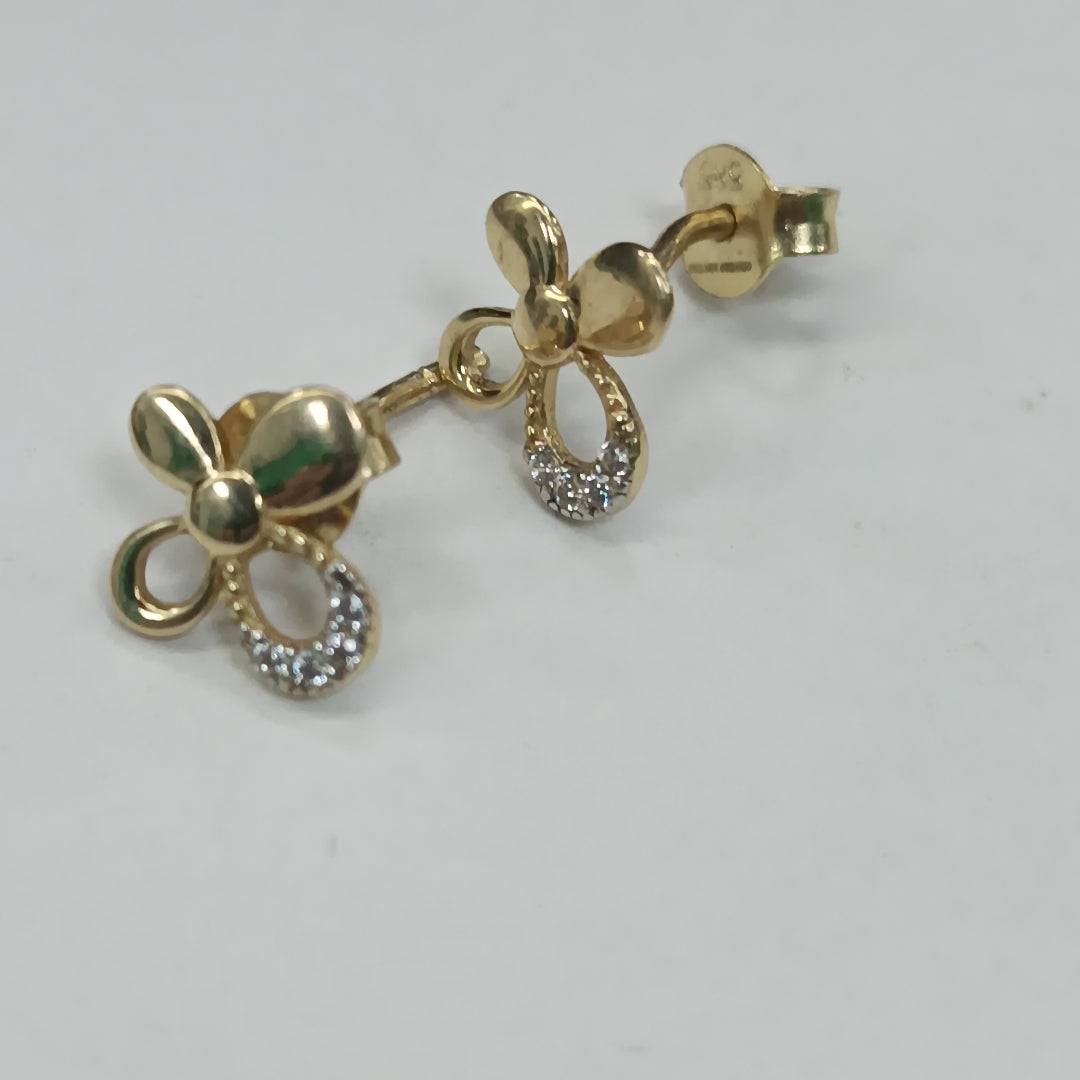 10005BRO20800B208 FRD3 BROQUEL DE NUDOS O/B ORO 14K 1.3GRS (NUEVO)