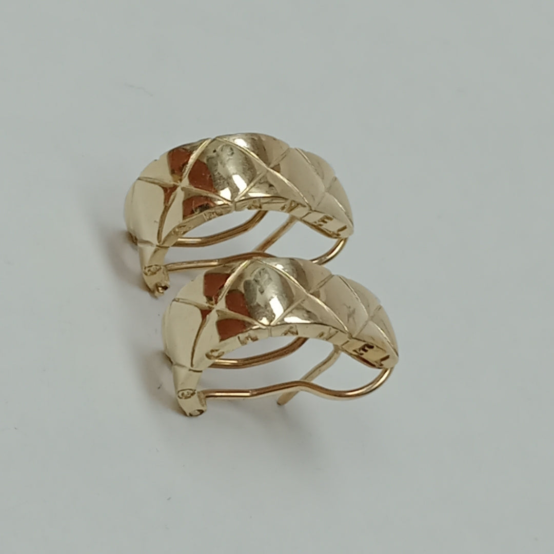 ARETES PAR ORO 14 K 5,30 GRMS (SEMINUEVO)