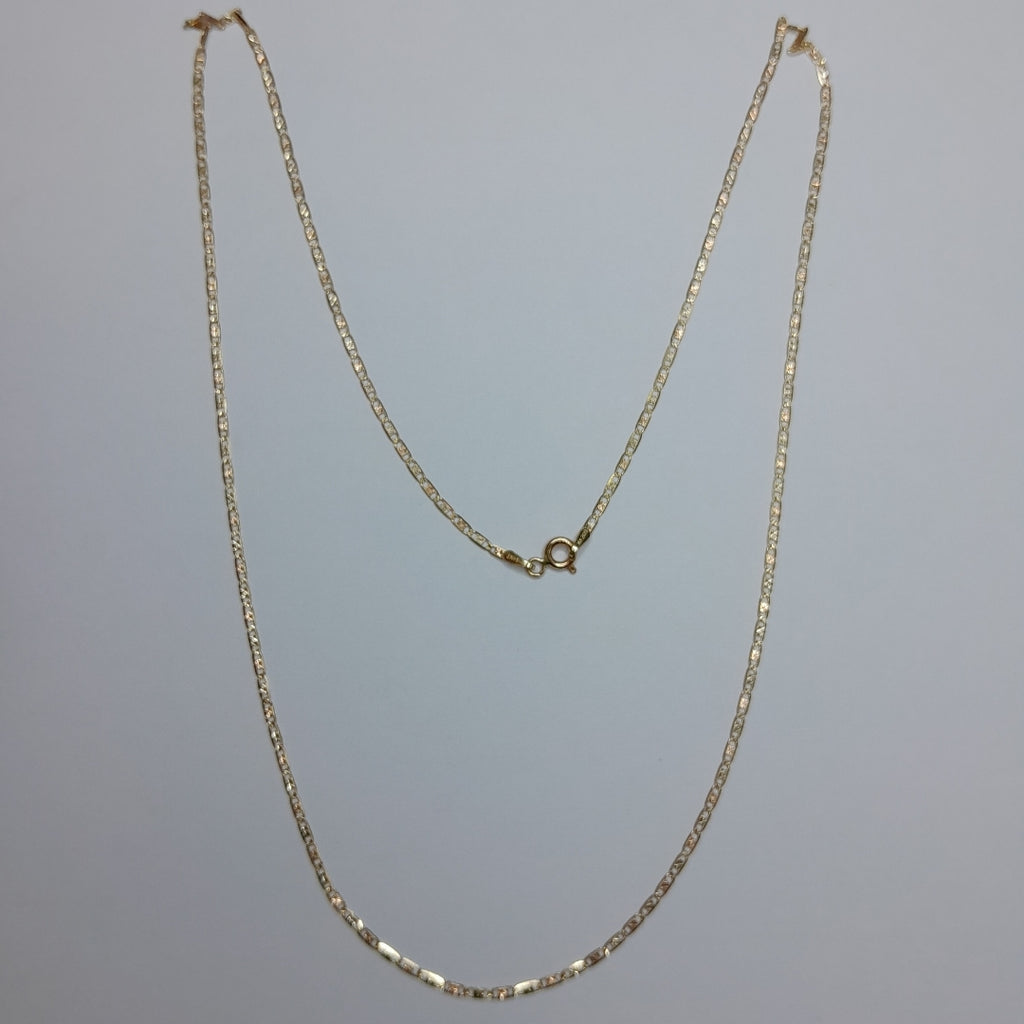 CADENAS VALENTINA/ESPEJO ORO 14K 2.7 (NUEVO)