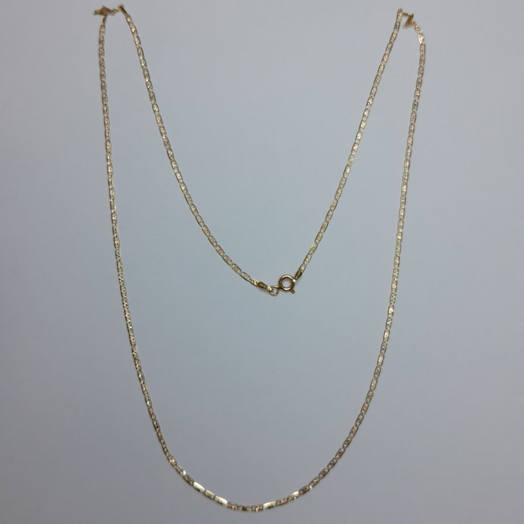 CADENAS VALENTINA/ESPEJO ORO 14K 2.7 (NUEVO)