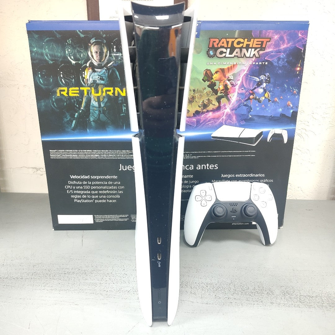 CONSOLA DE VIDEOJUEGO SONY PS5 SLIM DIGITAL 1 TB SSD (SEMINUEVO)