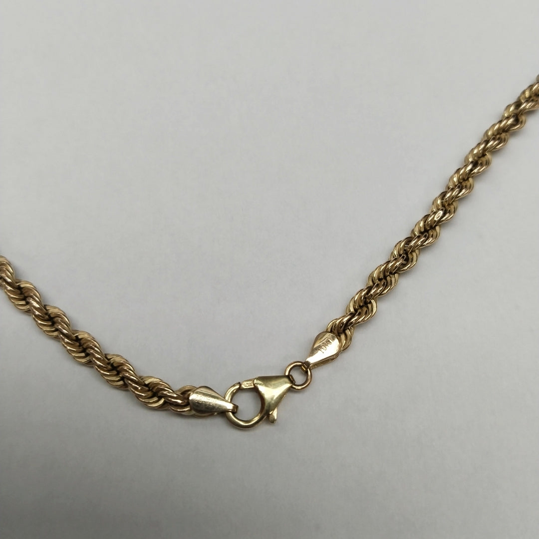 CADENA. ORO. 10 K 7.8 GRMS (SEMINUEVO)