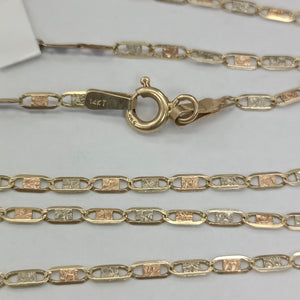 CADENA. ORO. 14 K 3.1 GRMS (SEMINUEVO)