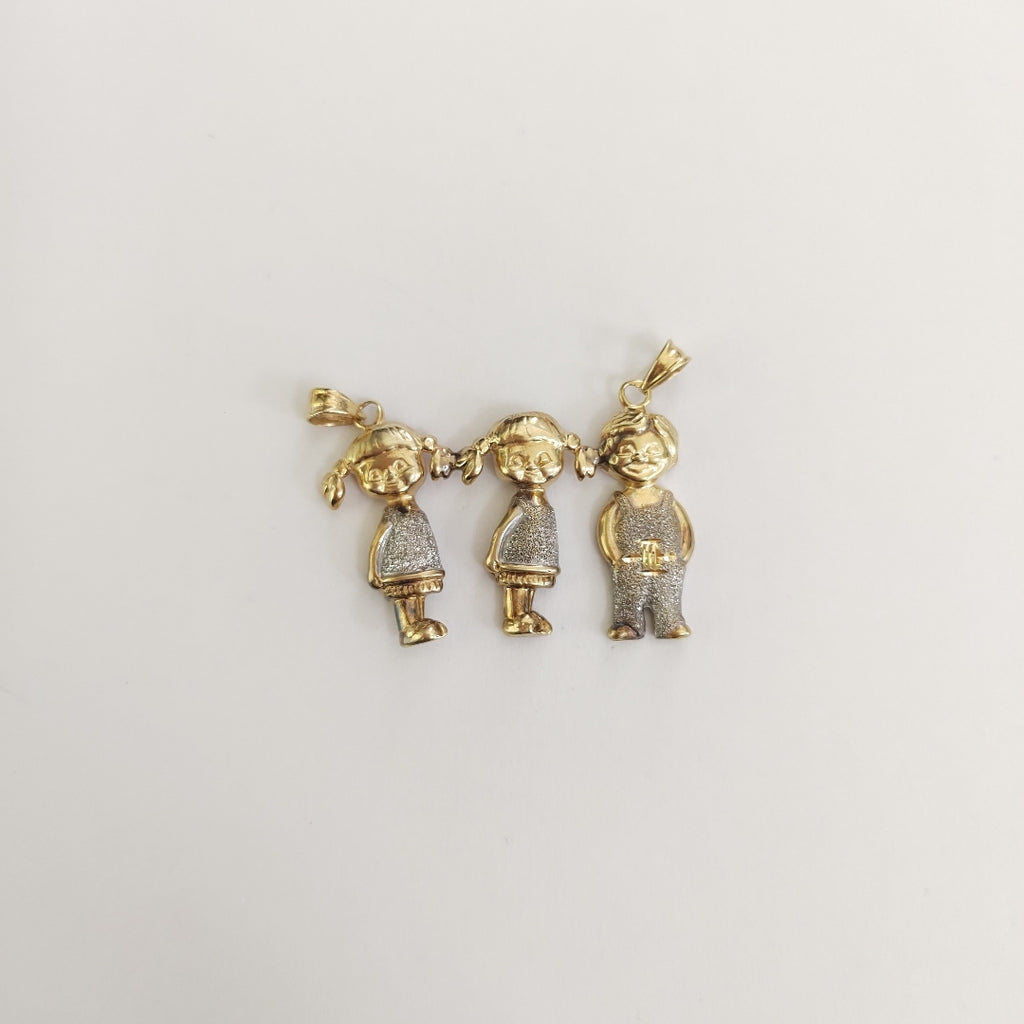 K1 6,80 GRMS 8 K ESPECIFICACIONES COMPLEMENTARIAS DIJE ORO COMBINADO NIÑOS (SEMINUEVO)