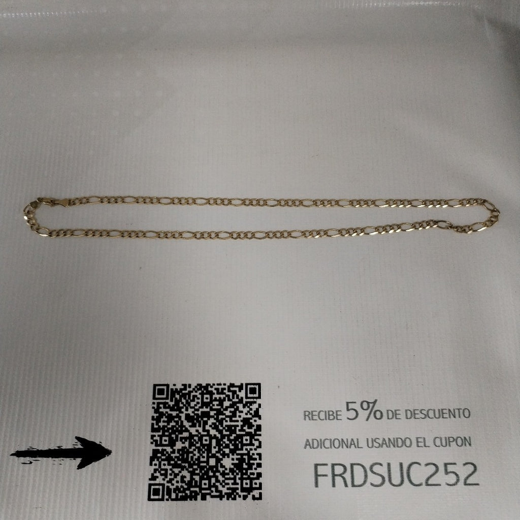CADENA. ORO. 10 K 21 GRMS (SEMINUEVO)