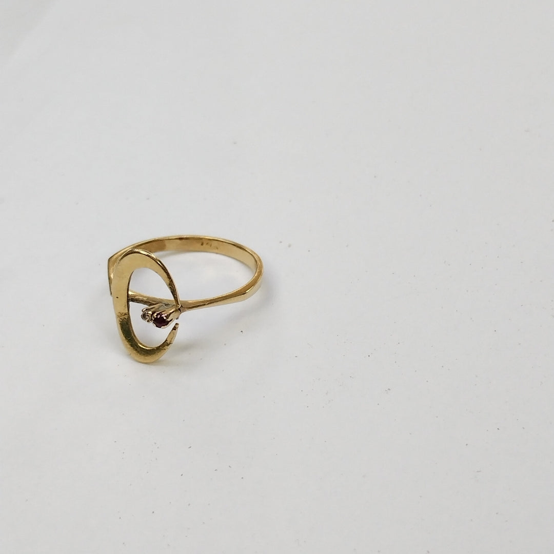 ANILLITO. ORO. 14 K 1.6 GRMS (SEMINUEVO)