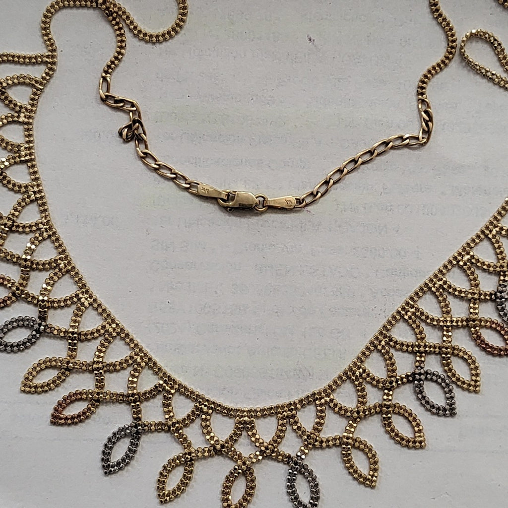 GARGANTILLA. ORO. 14 K 12.4 GRMS (SEMINUEVO)