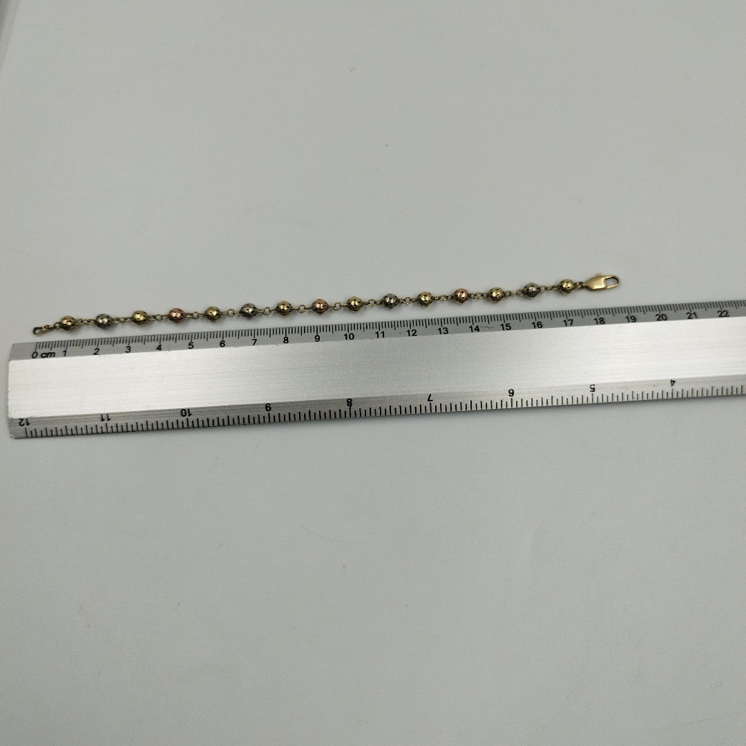 PULSERA. ORO, RODIADO 8 K 5.1 GRMS (SEMINUEVO)