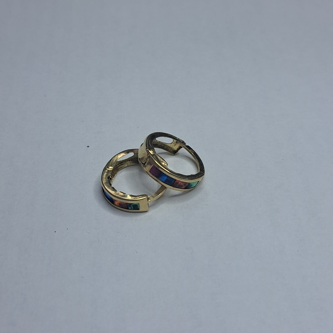 ARETES PAR. ORO. 10 K 1 GRMS (SEMINUEVO)