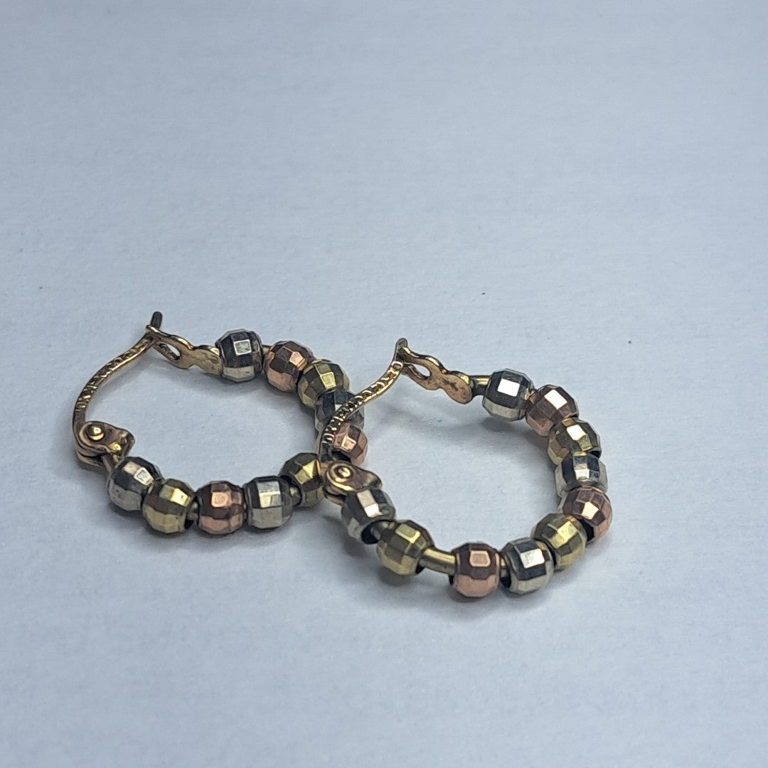 ARETES PAR. ORO. 10 K 1.3 GRMS (SEMINUEVO)