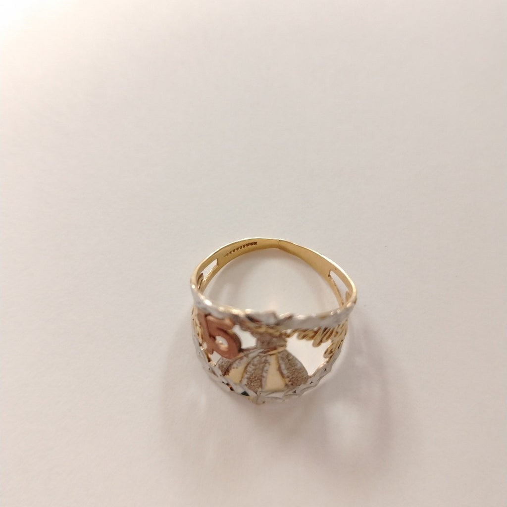 ANILLO ORO 10 K 2,20 GRMS (SEMINUEVO)