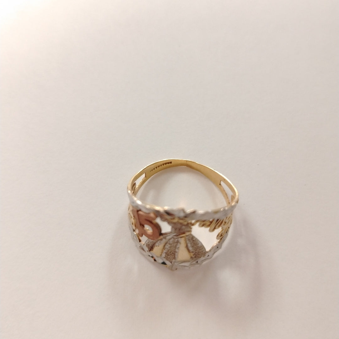 ANILLO ORO 10 K 2,20 GRMS (SEMINUEVO)