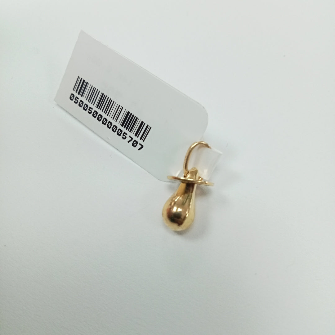 10075DIJ00000B396 FRD5 DIJE DE CHUPON ORO 14K 0.9GRS (NUEVO)