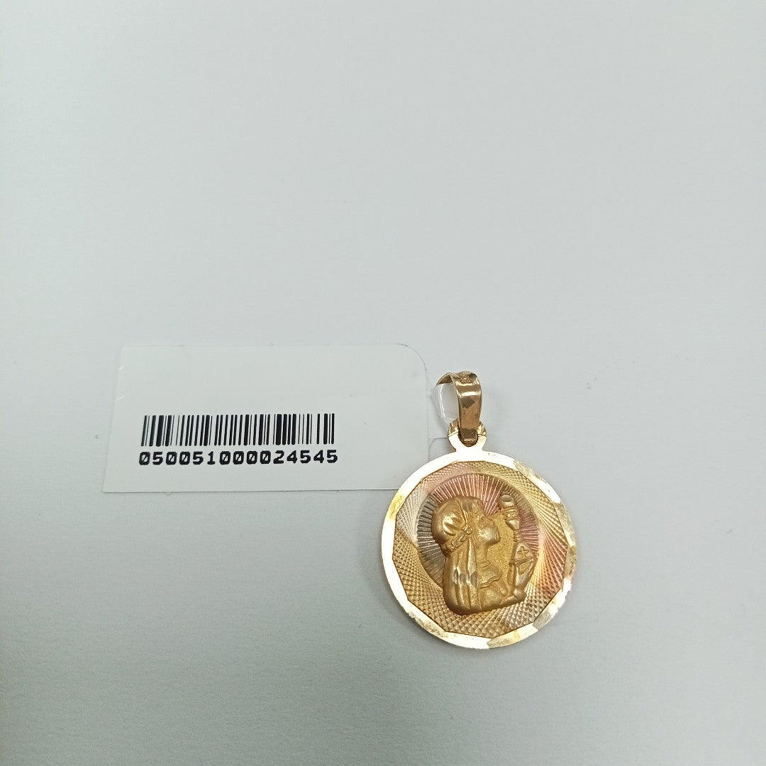 10099MED02400A545 FRD17 MEDALLAS ORO 10K 1.4GRS (NUEVO)