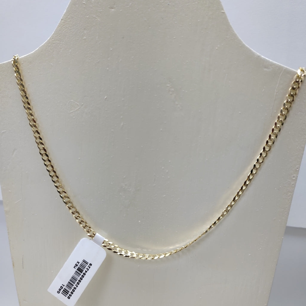 CADENA BARBADA DIAMANTADA 12.11GR 60 CM CM (NUEVO)