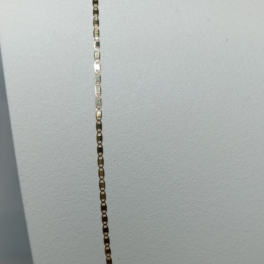 CADENA TEJIDO MARINERO 1.91GR 55 CM (NUEVO)