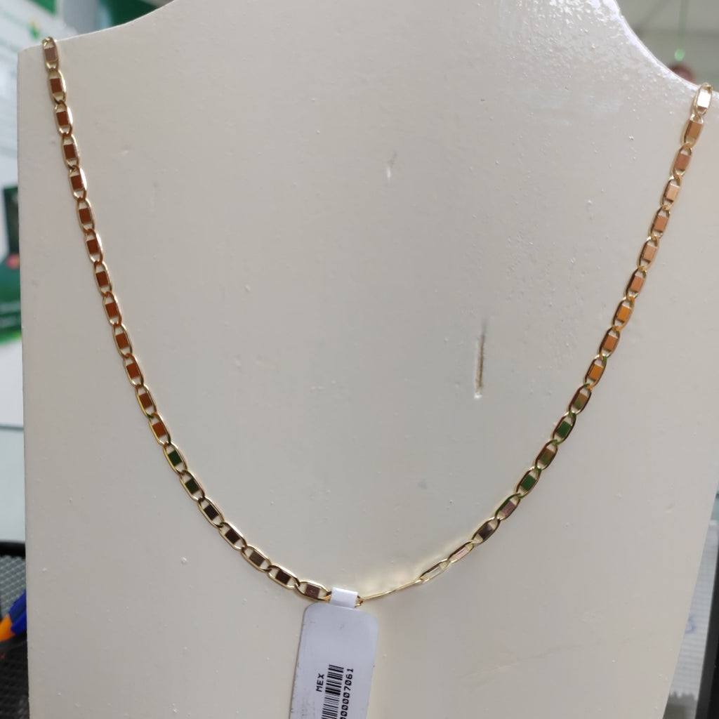 CADENA ESPECIAL MARINERA ESPEJO 7.7G 60 CM (NUEVO)