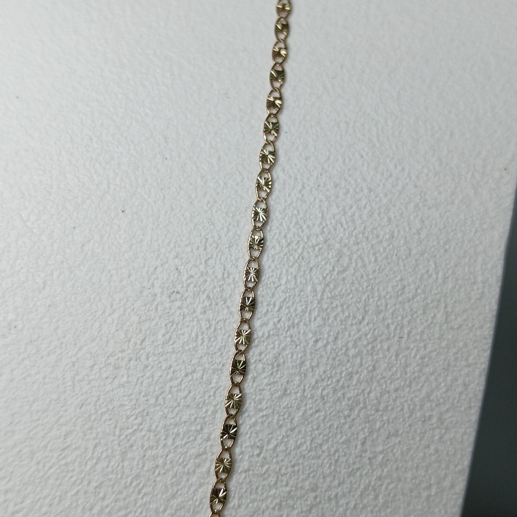 CADENA TEJIDO MARINERO 2.11GR 50 CM (NUEVO)