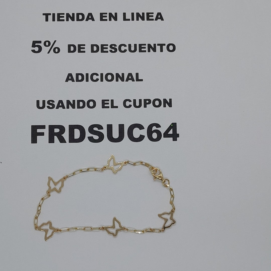 PULSERAS DAMA ORO 14K 1.8 (NUEVO)
