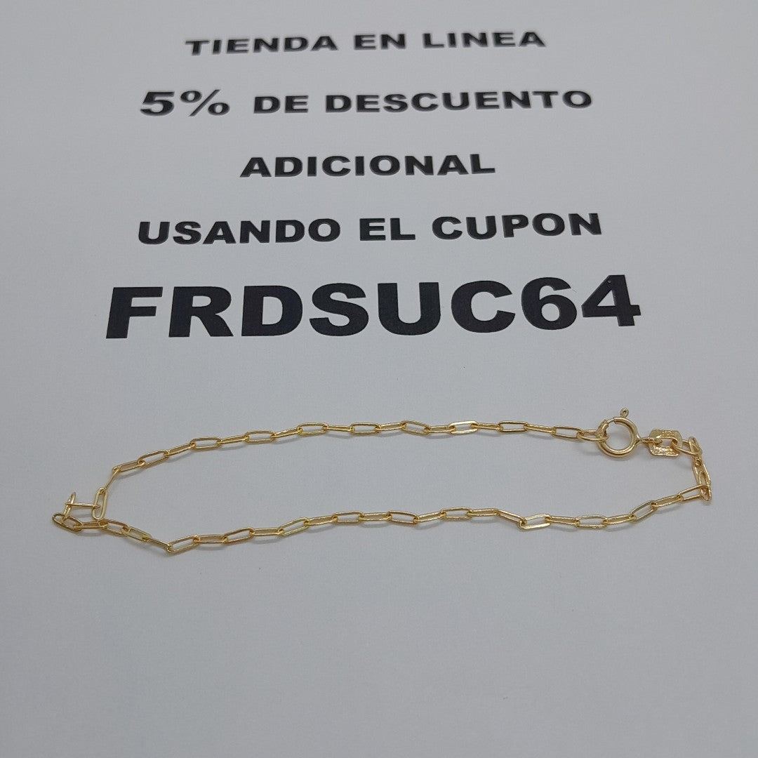 PULSERAS DAMA ORO 14K 0.8 (NUEVO)