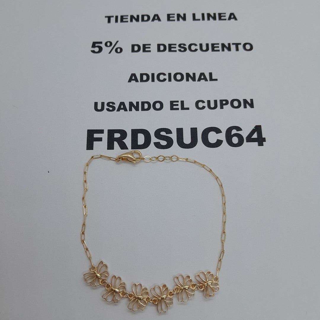 PULSERAS DAMA ORO 14K 2.9 (NUEVO)
