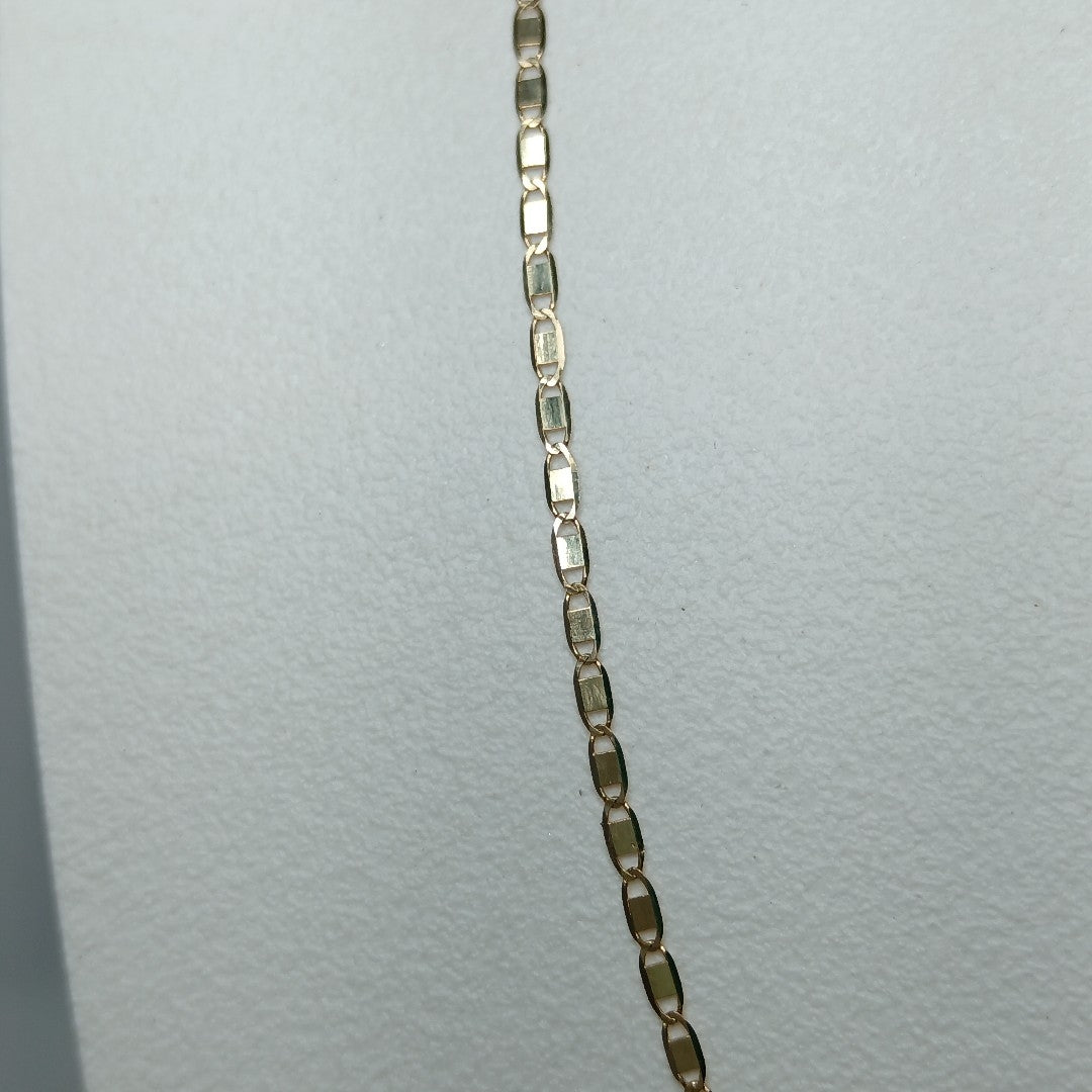 CADENA TEJIDO MARINERO 1.91GR 55 CM (NUEVO)