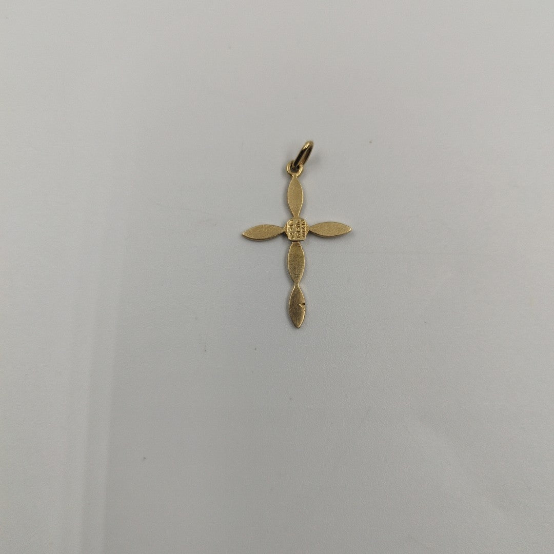 CRUZ. ORO. 14 K 0.8 GRMS (SEMINUEVO)