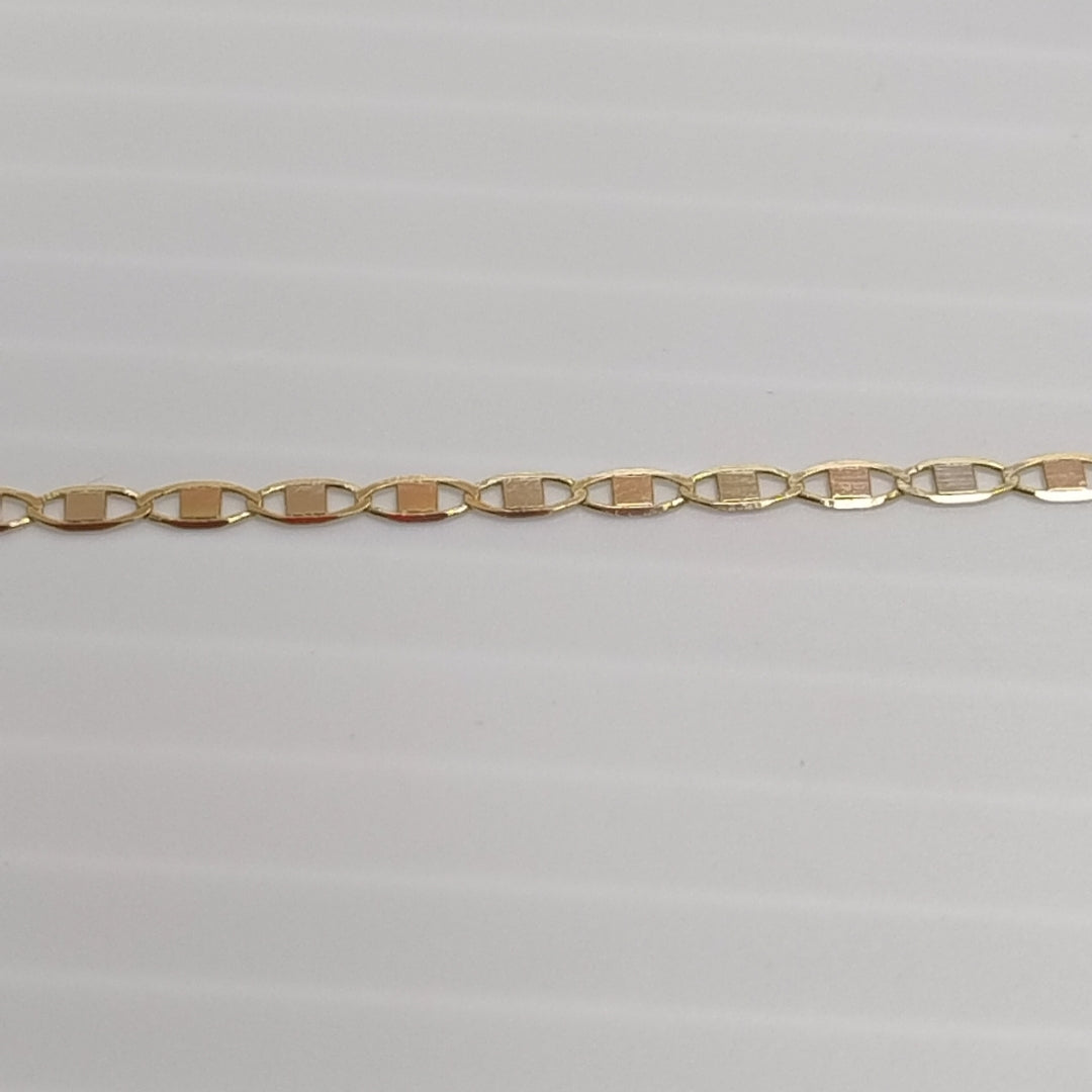 CADENA ESPECIAL MARINERA ESPEJO 3.61G 55 CM (NUEVO)