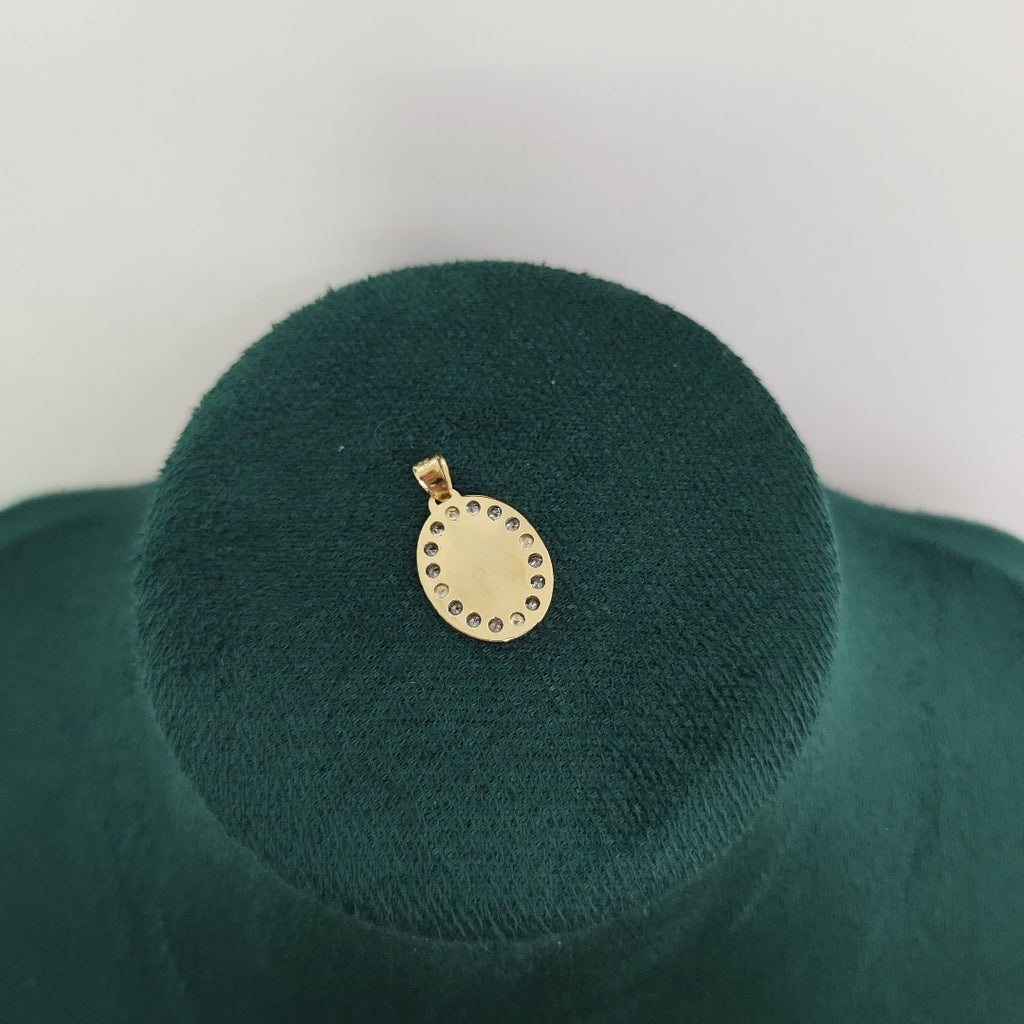 MEDALLA RELIGIOSA. ORO. 10 K 0.8 GRMS (SEMINUEVO)