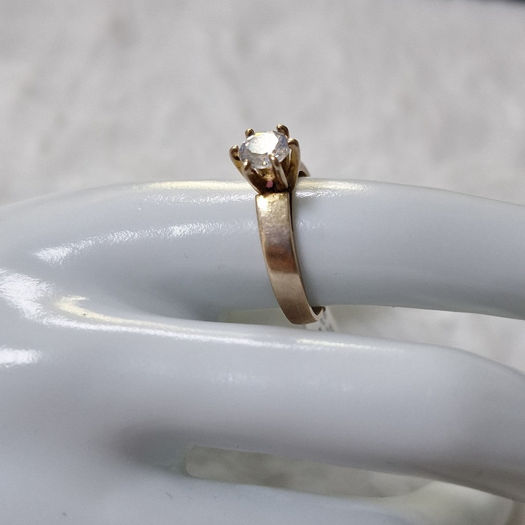 K1 4,00 GRMS 8 K ESPECIFICACIONES COMPLEMENTARIAS ANILLITO CON CIRCONIA (SEMINUEVO)