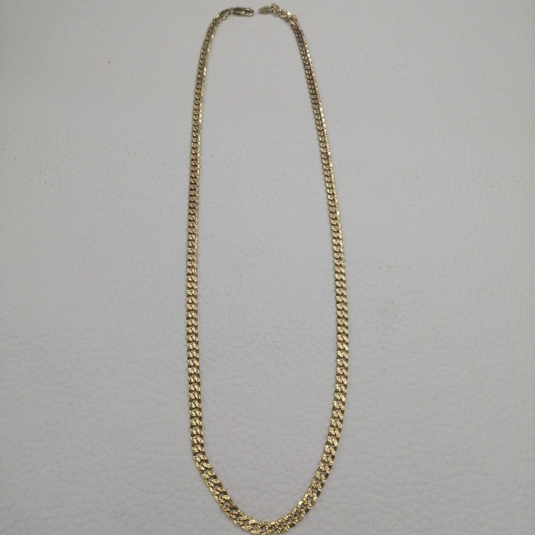 K1 22,70 GRMS 14 K ESPECIFICACIONES COMPLEMENTARIAS CADENA TEJ ESLABONES ORO 14 (SEMINUEVO)