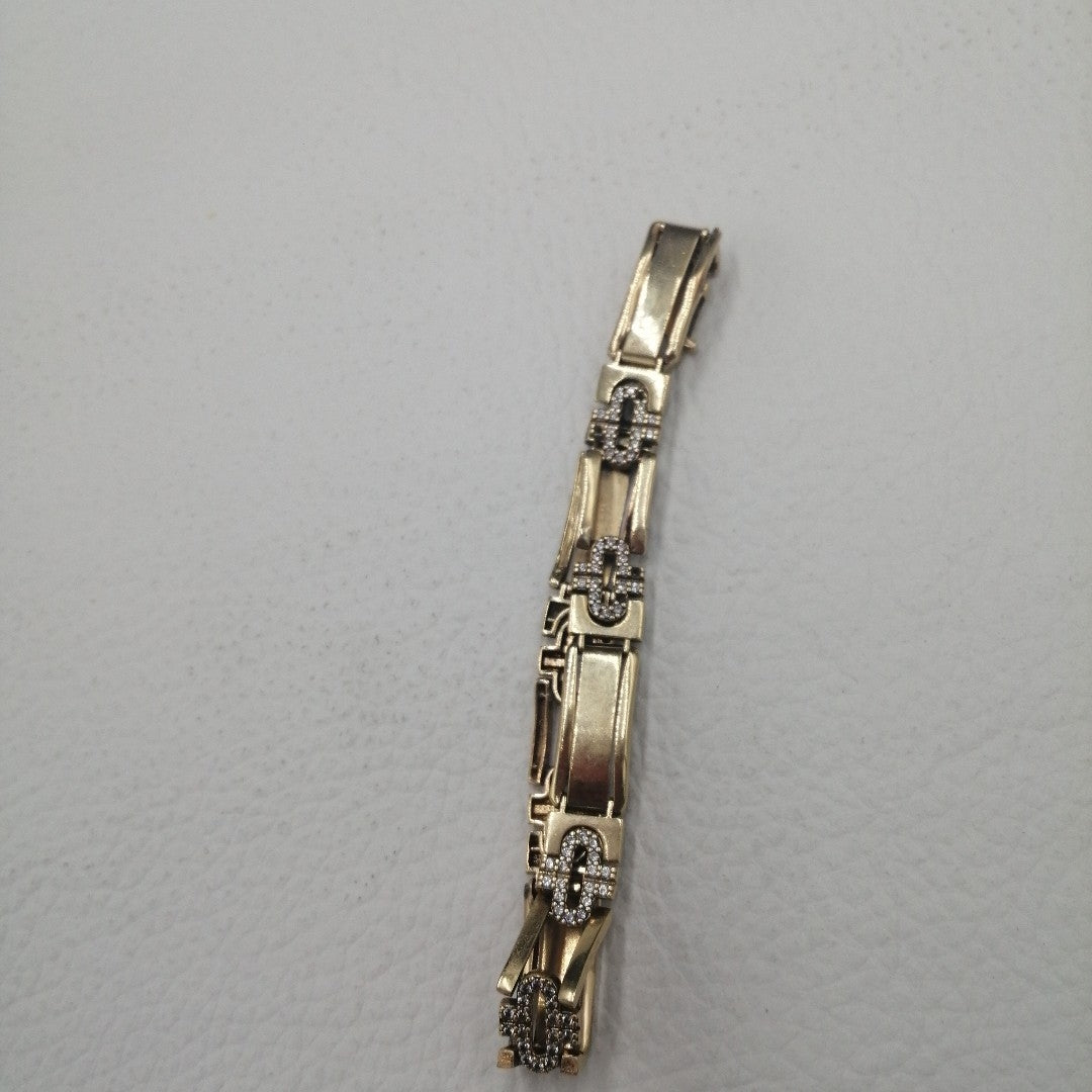 K1 20,10 GRMS 14 K ESPECIFICACIONES COMPLEMENTARIAS PULSERA ORO 14K HECHURA ESP (SEMINUEVO)