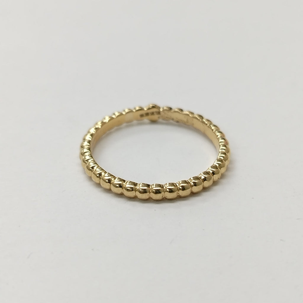 10173ANI89575B074 FRD11 ANILLOS DAMA ORO 14K 2.1GRS (NUEVO)
