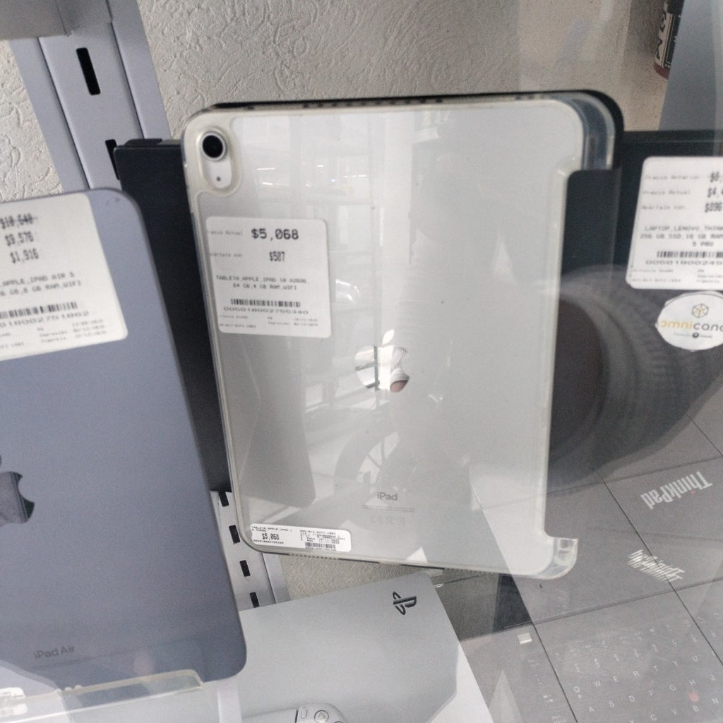 TABLETA APPLE IPAD 10 A2696 64 GB 4 GB RAM (SEMINUEVO)